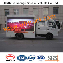 Foton 4.8cbm Mobile Billboard Truck with LED Screen